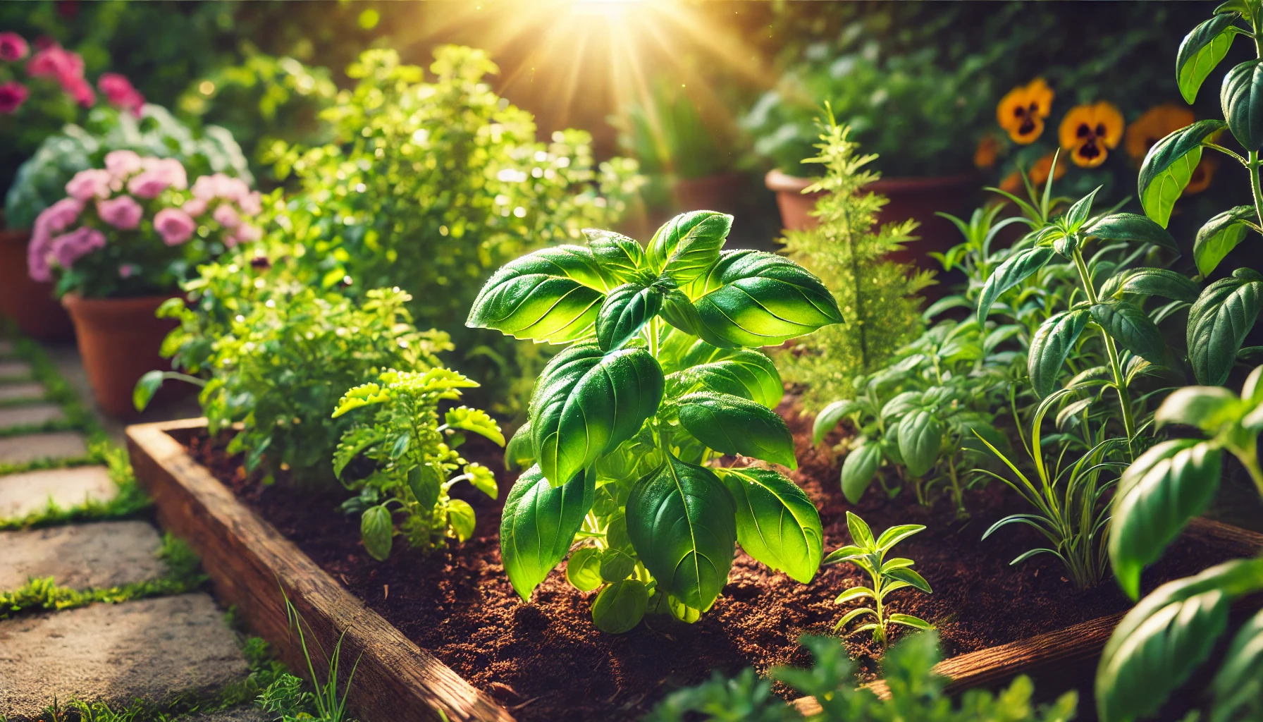 How do you maintain a Basil Plant?