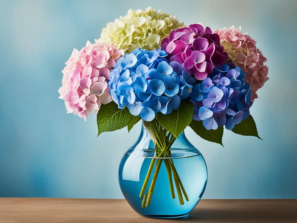 Hydrangea arrangement