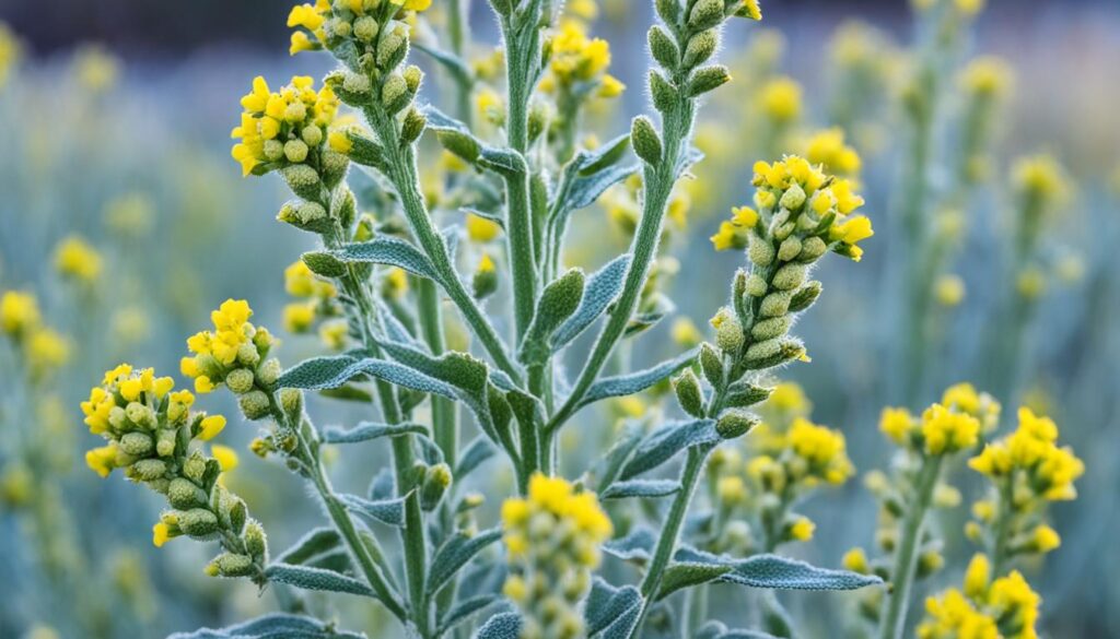 Mullein plant