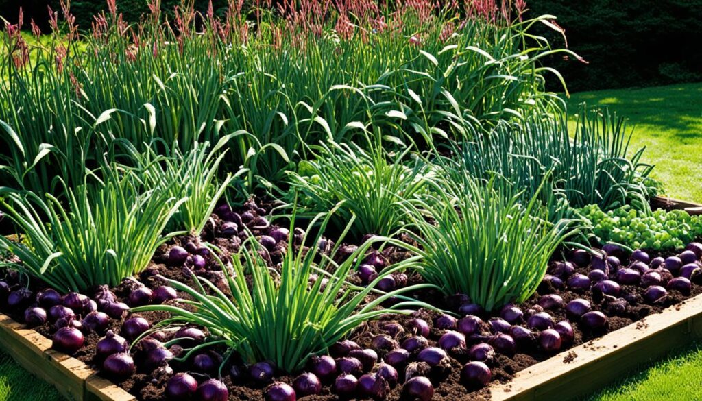 Onion harvest