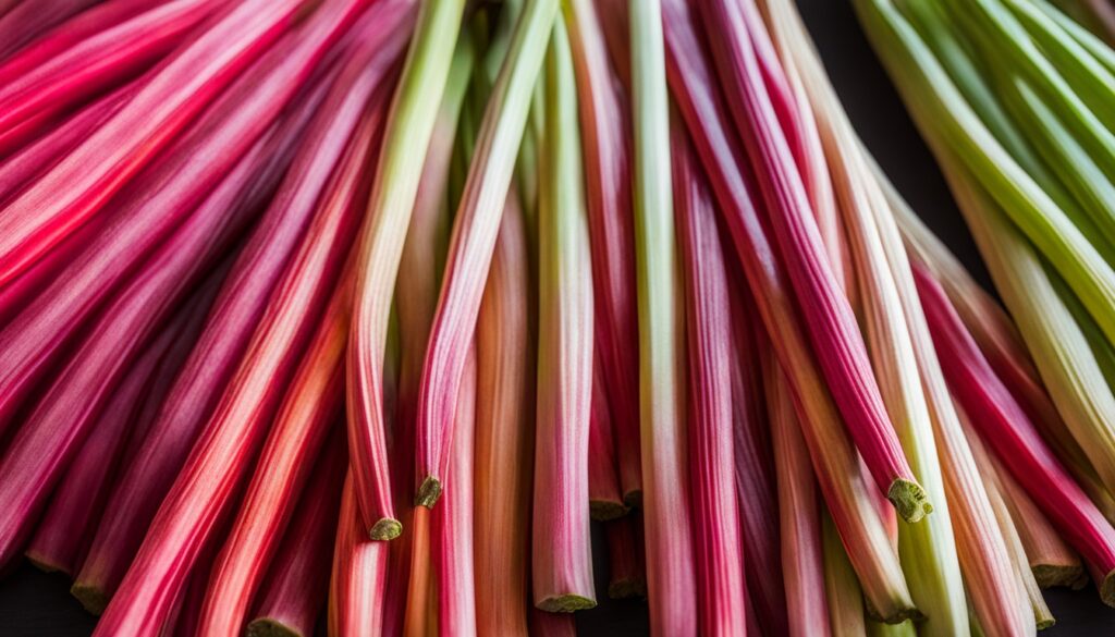 Rhubarb varieties