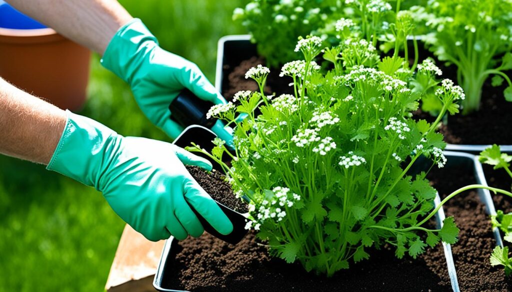 cilantro plant care