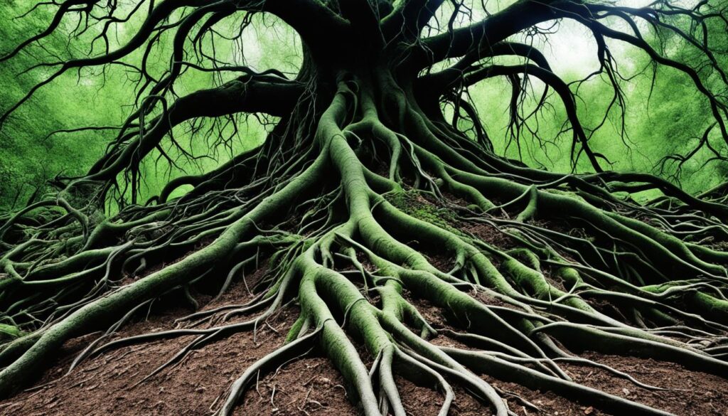 deep-rooted weeds