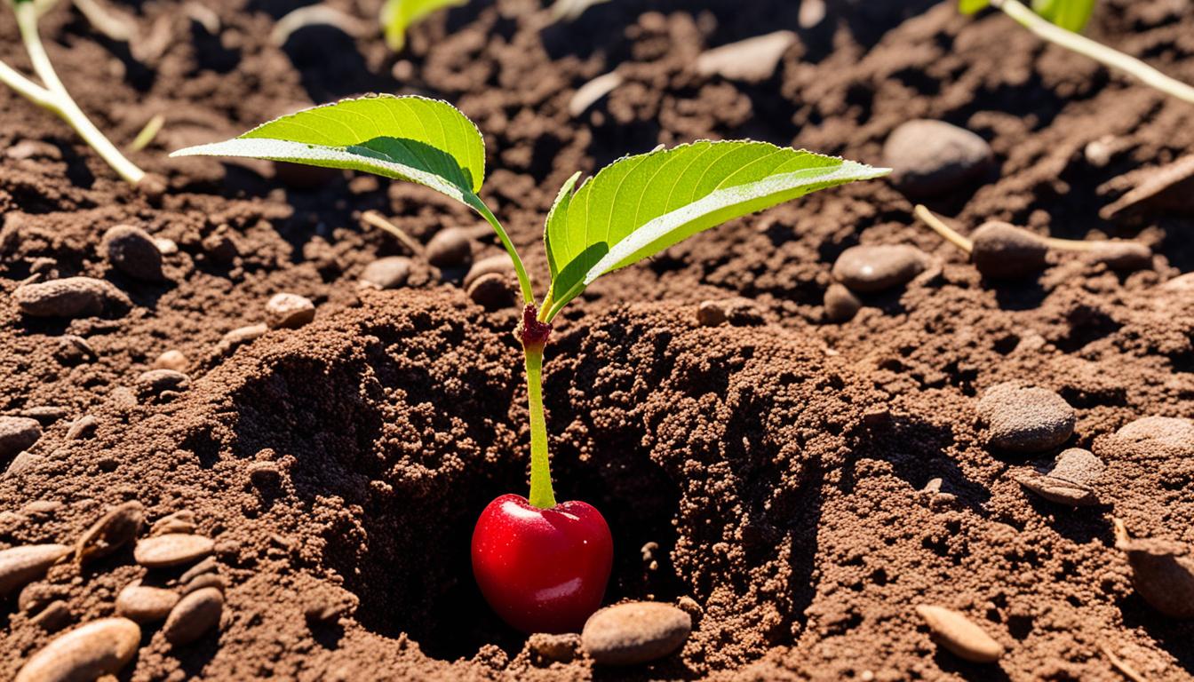 how to grow a cherry tree from a cherry pit