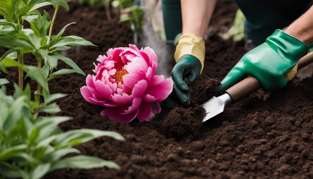 how to grow peony from bulb