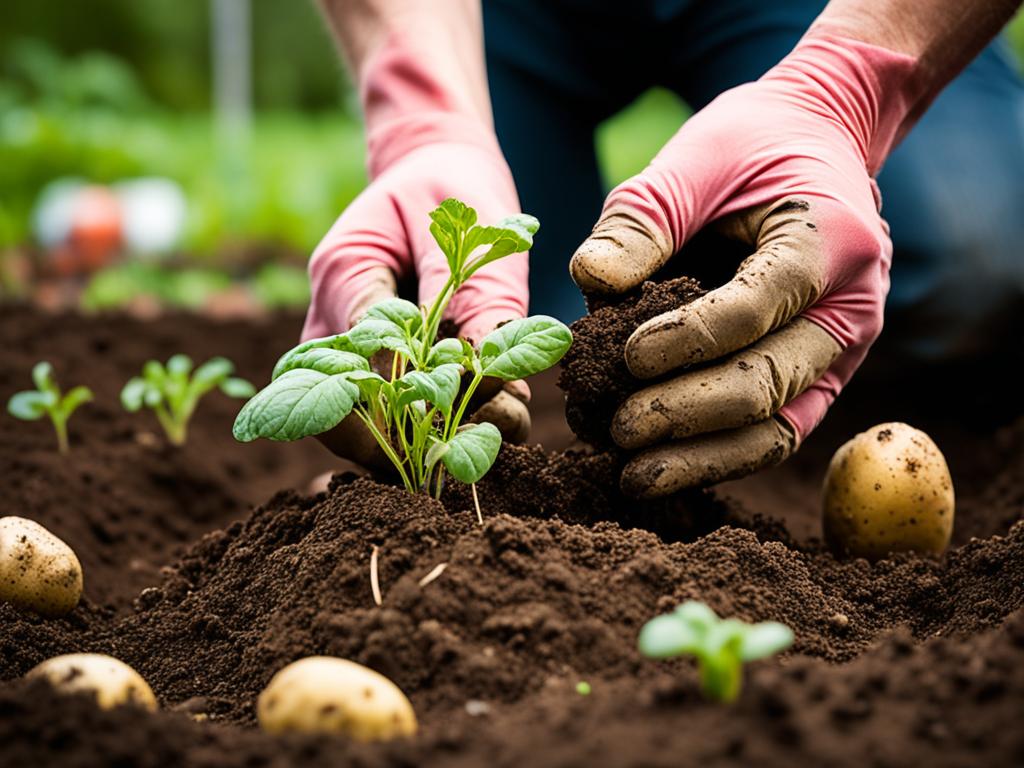 how to grow potatoes from potatoes