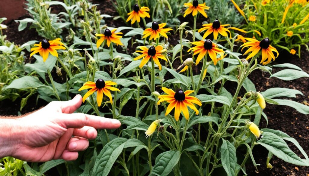 how to harvest black eyed susan seeds