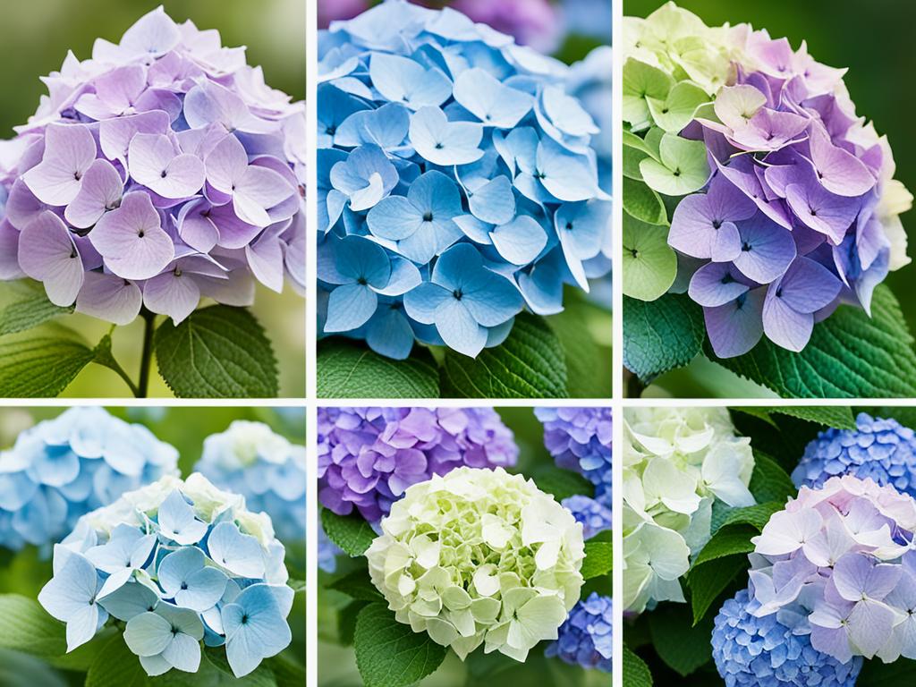 hydrangea bloom types