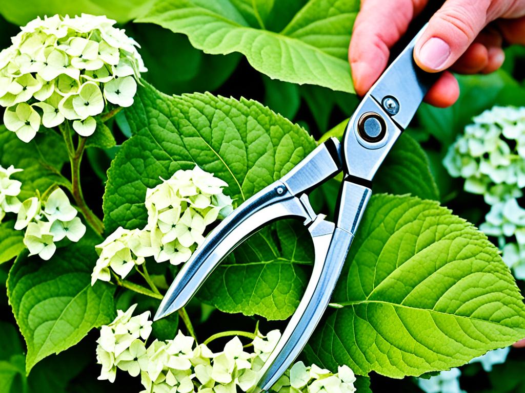 hydrangea pruning techniques