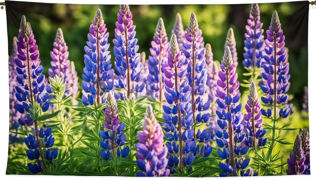 lupine flowers