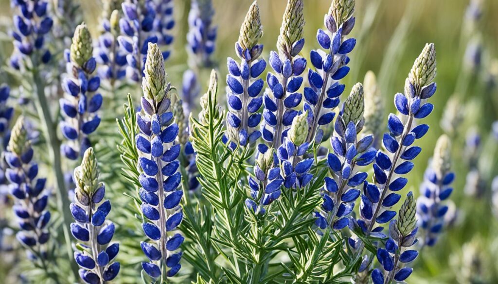 lupine seed harvest timing