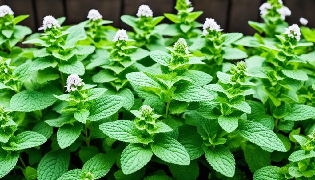 mint flowering periods