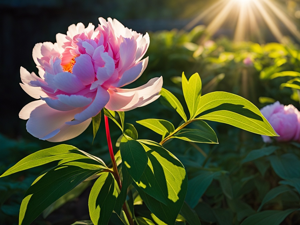 peony sunlight needs