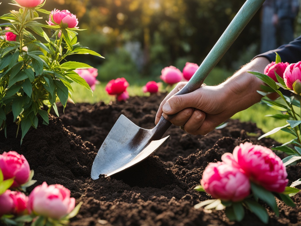 peony transplant