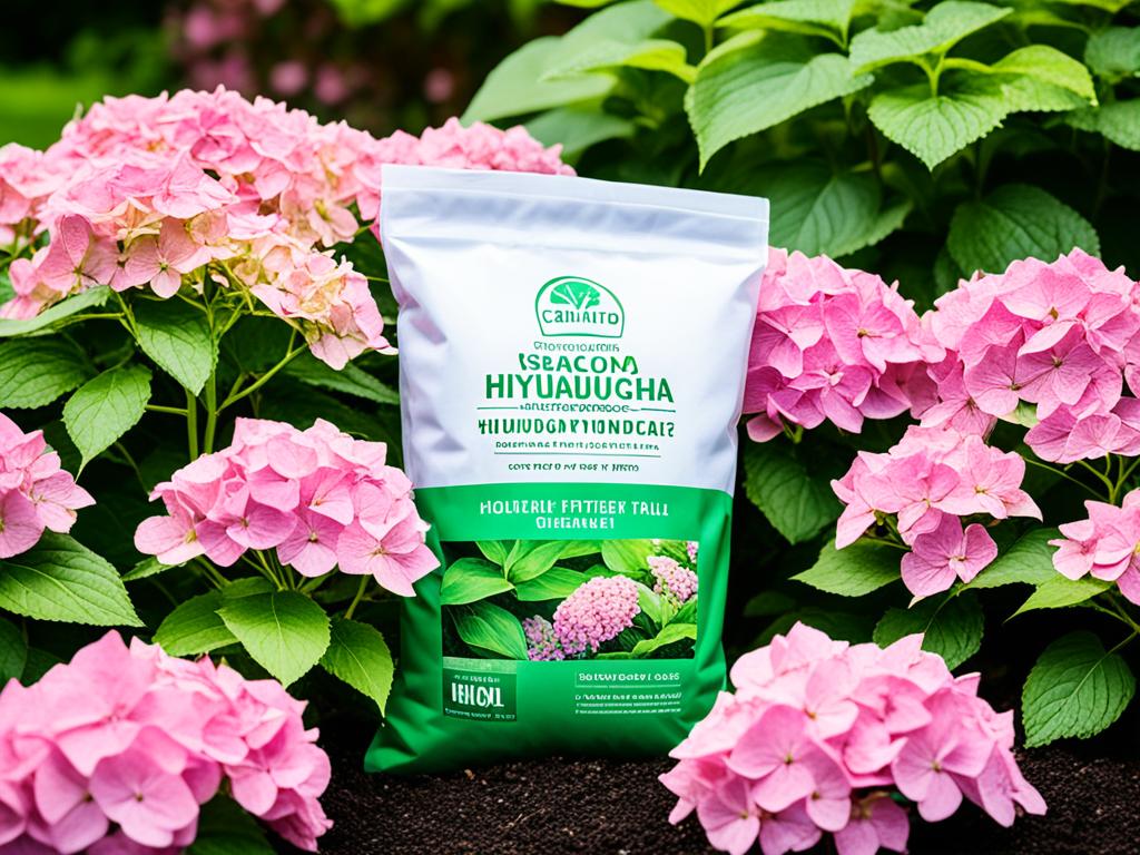 pink hydrangea fertilizer